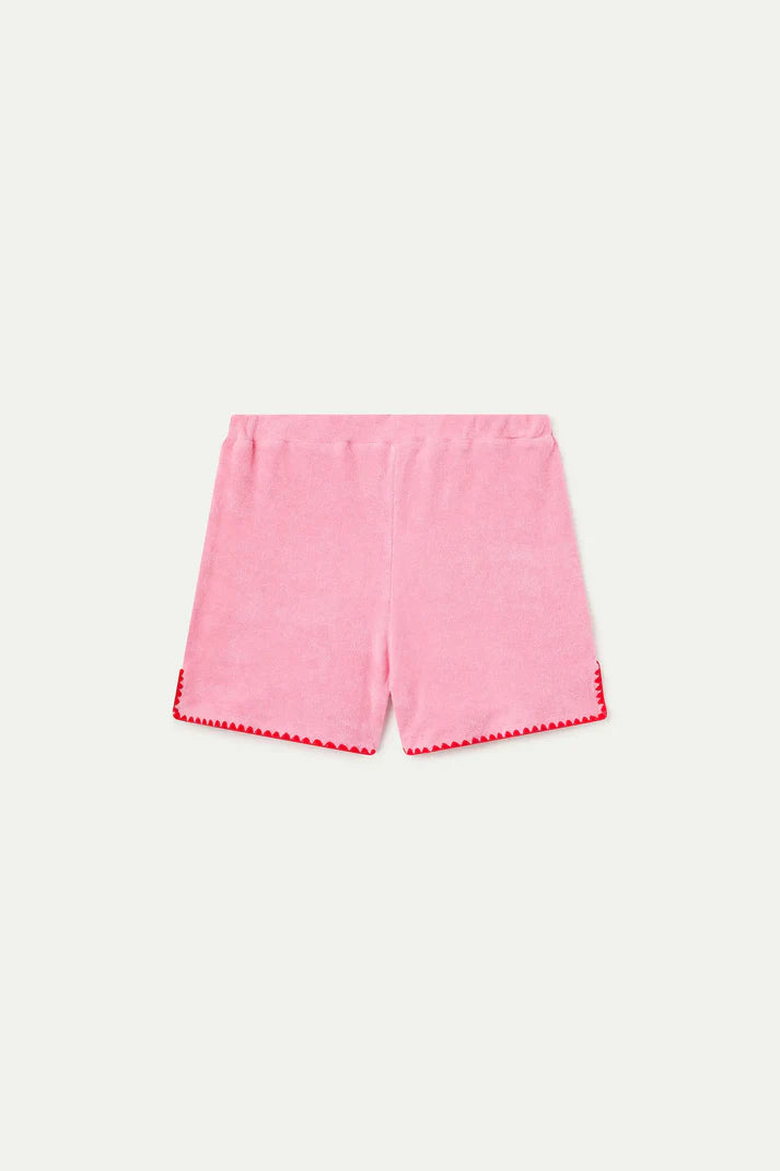 Pantaloncini da spiaggia rosa