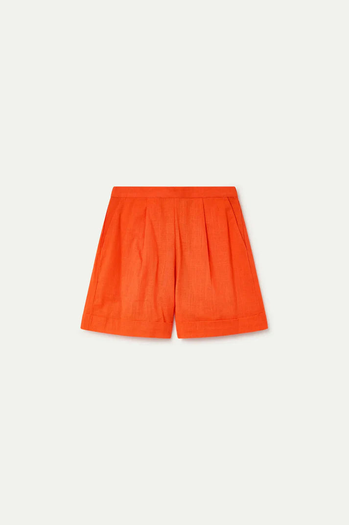 Pantaloncini 100% cotone arancione