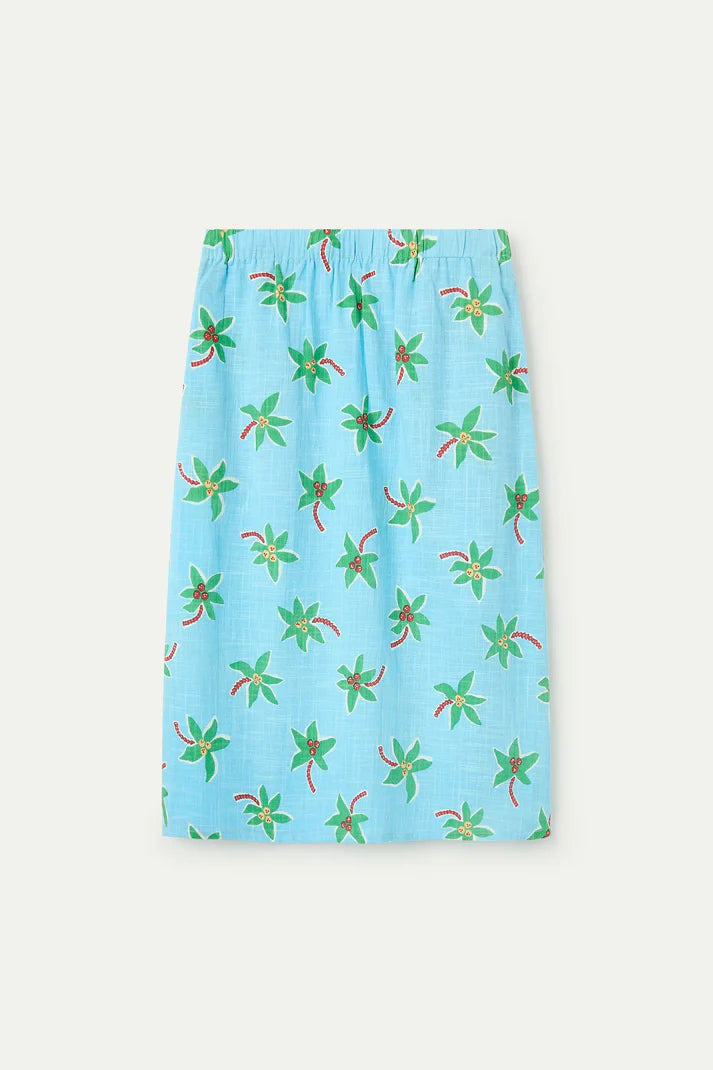 Gonna midi con stampa Cocotero Small