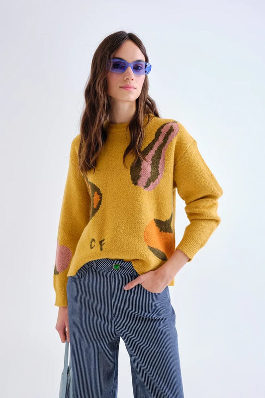 Maglia con stampa Huerto