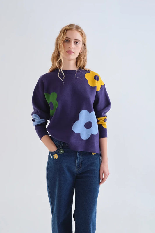Maglione con stampa Euphonia