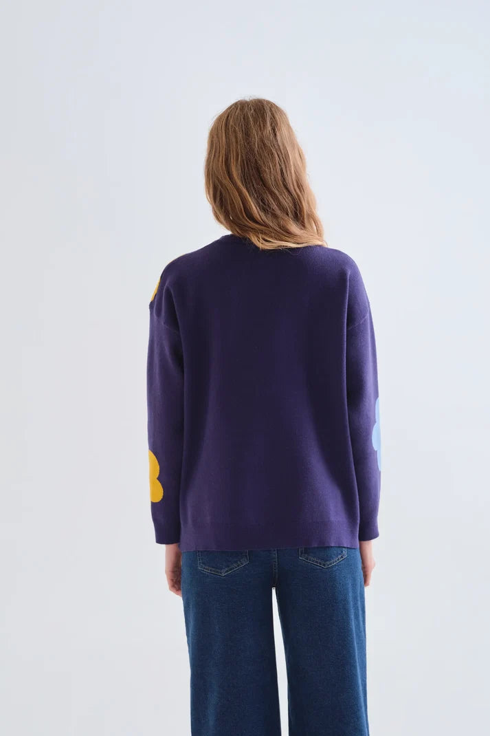 Maglione con stampa Euphonia