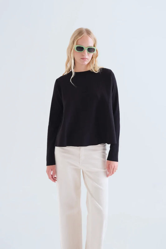 Maglia basic nera