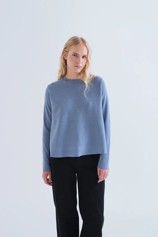 Maglia basic azzurra