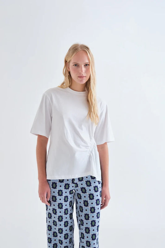 T-shirt basic 100% cotone bianco