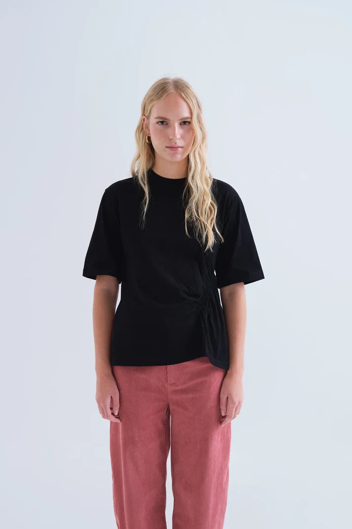 T-shirt basic 100% cotone nero