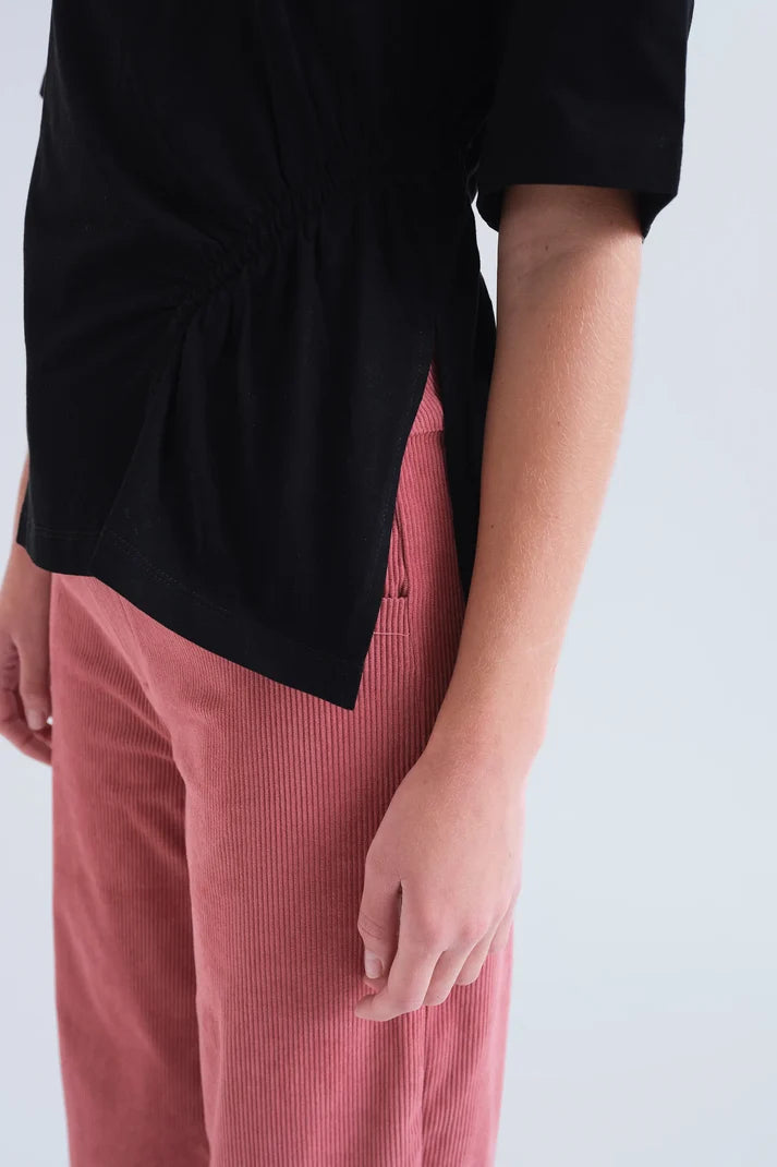 T-shirt basic 100% cotone nero