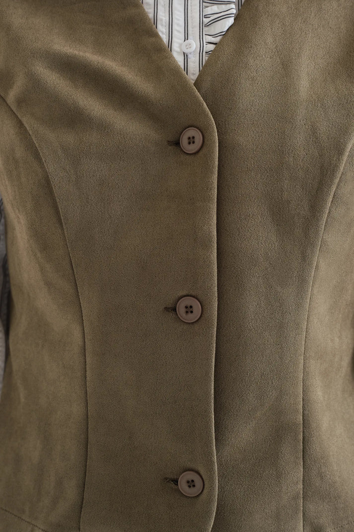 Gilet verde oliva