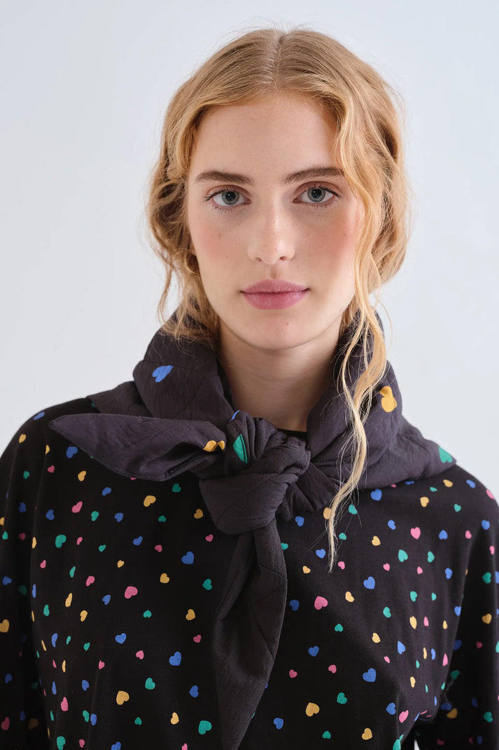 Bandana imbottita con stampa Candy