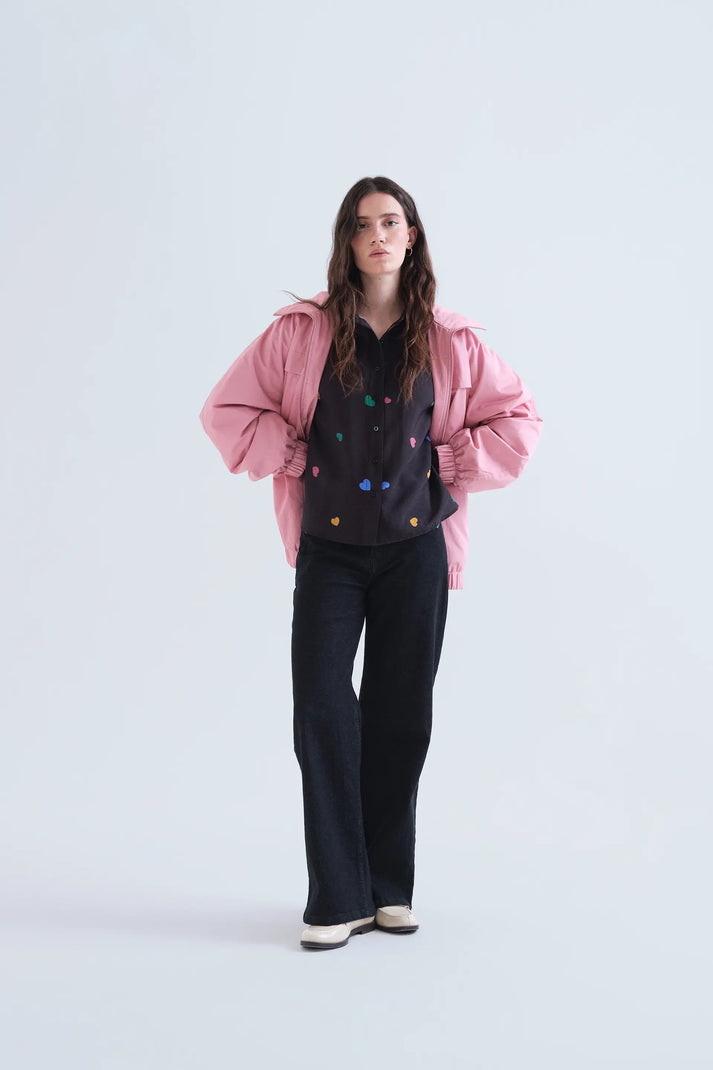 Camicia con stampa Candy