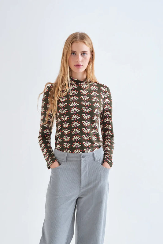 T-shirt con stampa Geometry