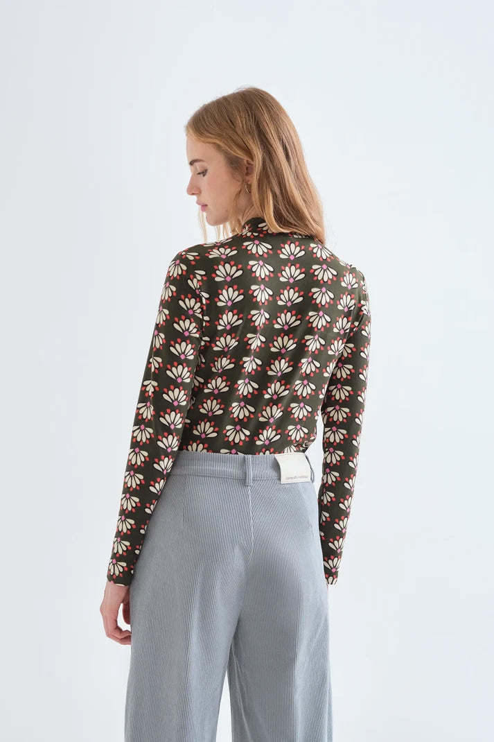 T-shirt con stampa Geometry