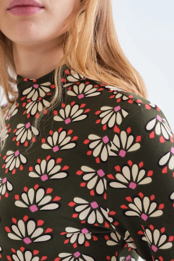 T-shirt con stampa Geometry