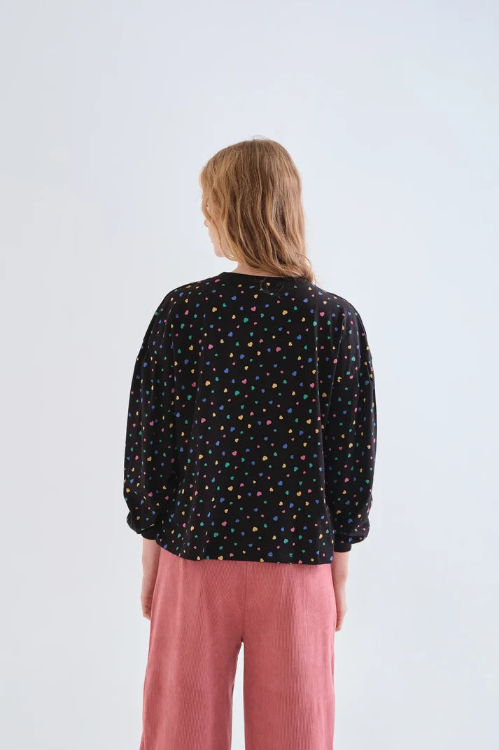 T-shirt 100% cotone con stampa Candy