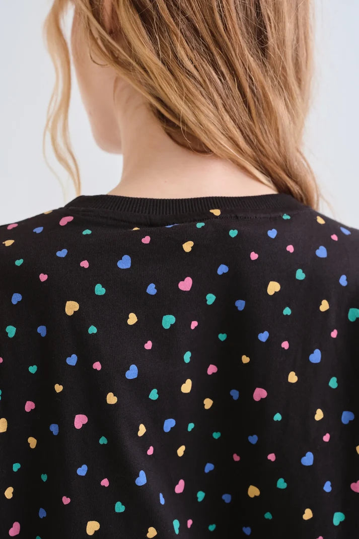 T-shirt 100% cotone con stampa Candy