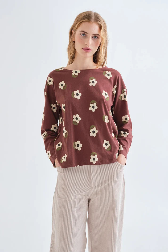 T-shirt 100% cotone con stampa Santini
