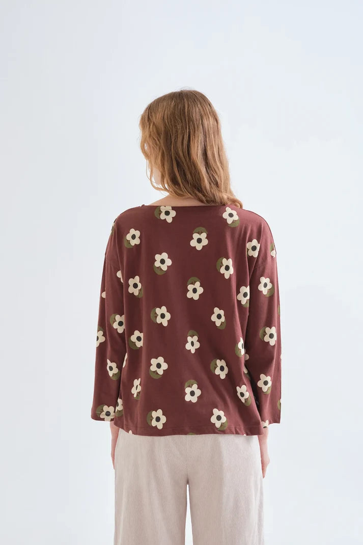 T-shirt 100% cotone con stampa Santini
