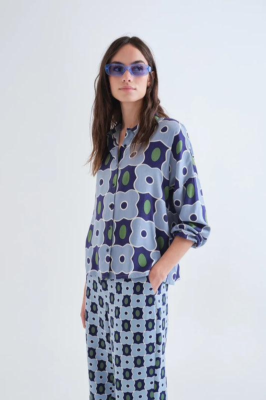 Camicia con stampa Inverness