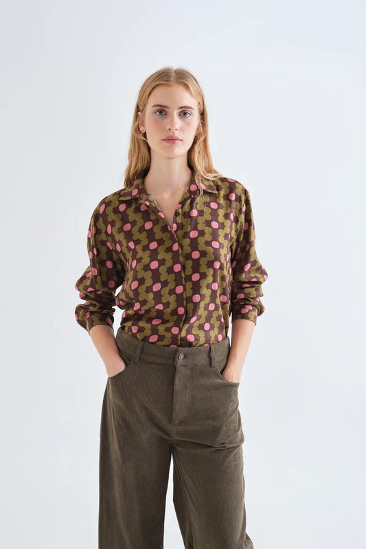 Camicia con stampa Aberdeen