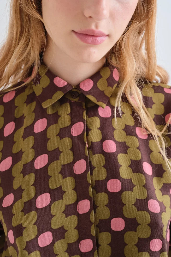 Camicia con stampa Aberdeen