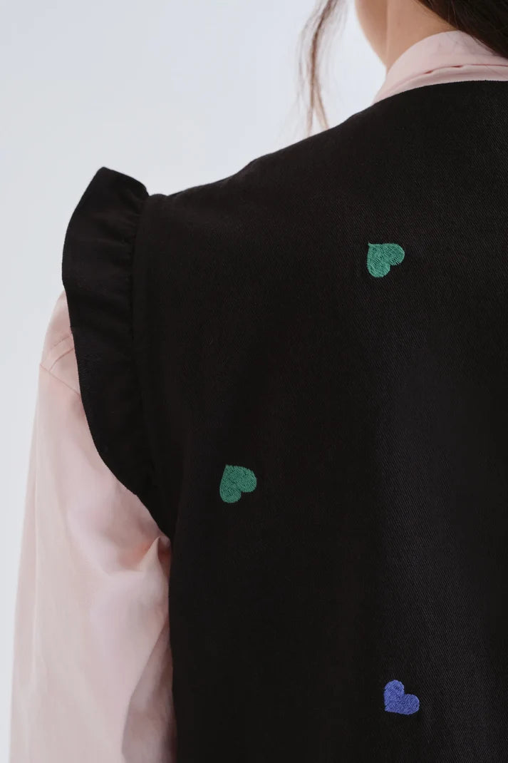 Gilet con stampa Candy