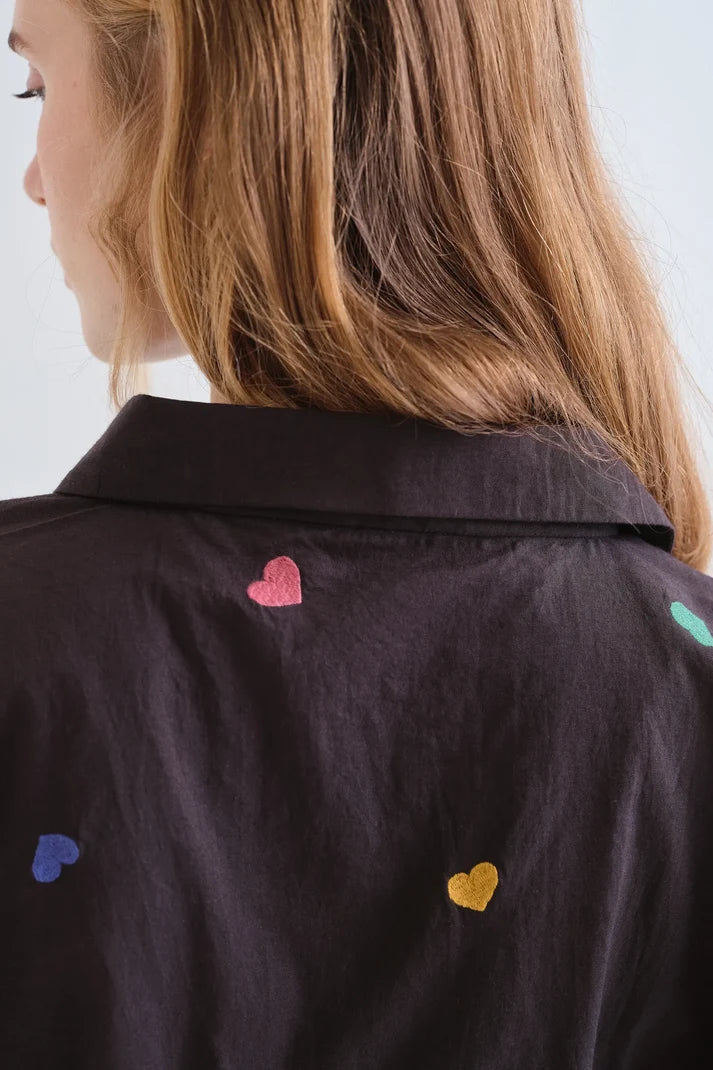 Camicia 100% cotone con stampa Candy