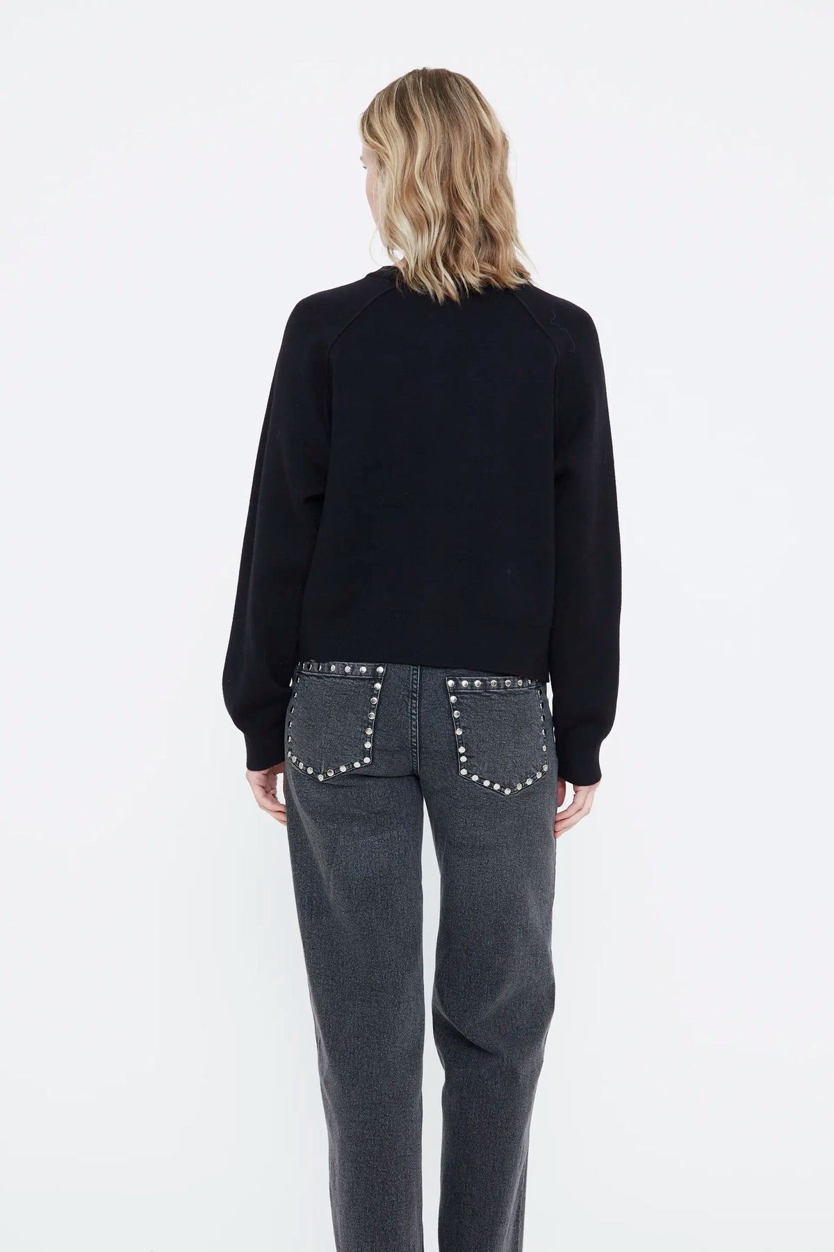 Cardigan basic nero