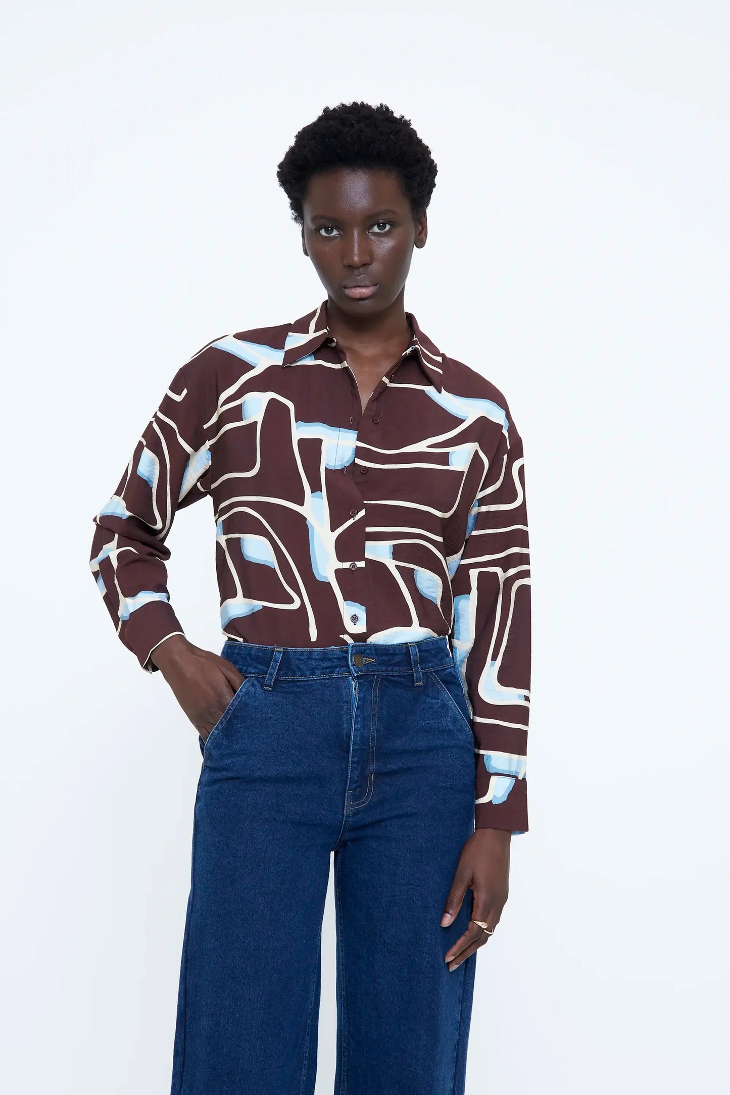 Camicia con stampa Bombón