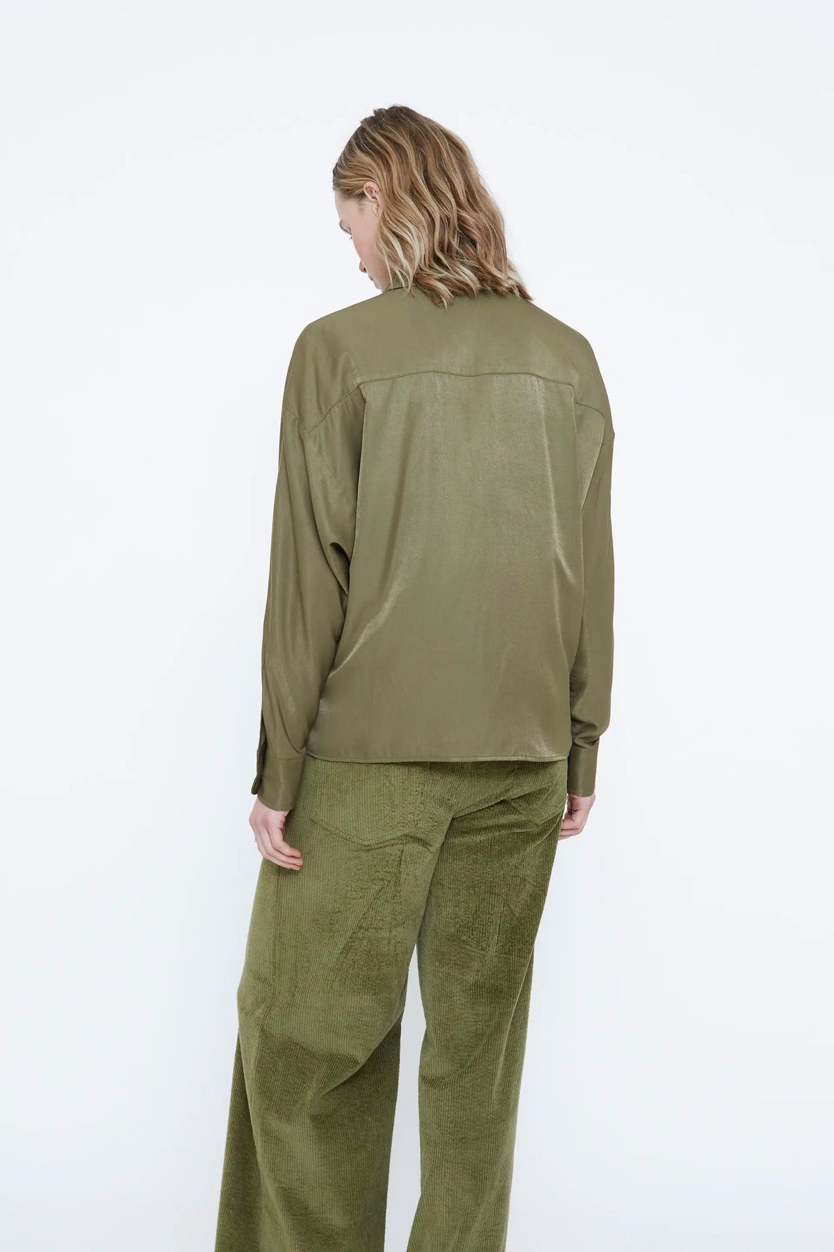 Camicia santin verde oliva