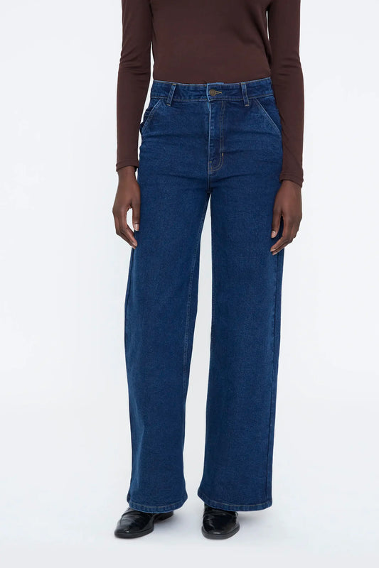 Jeans basic blu navy
