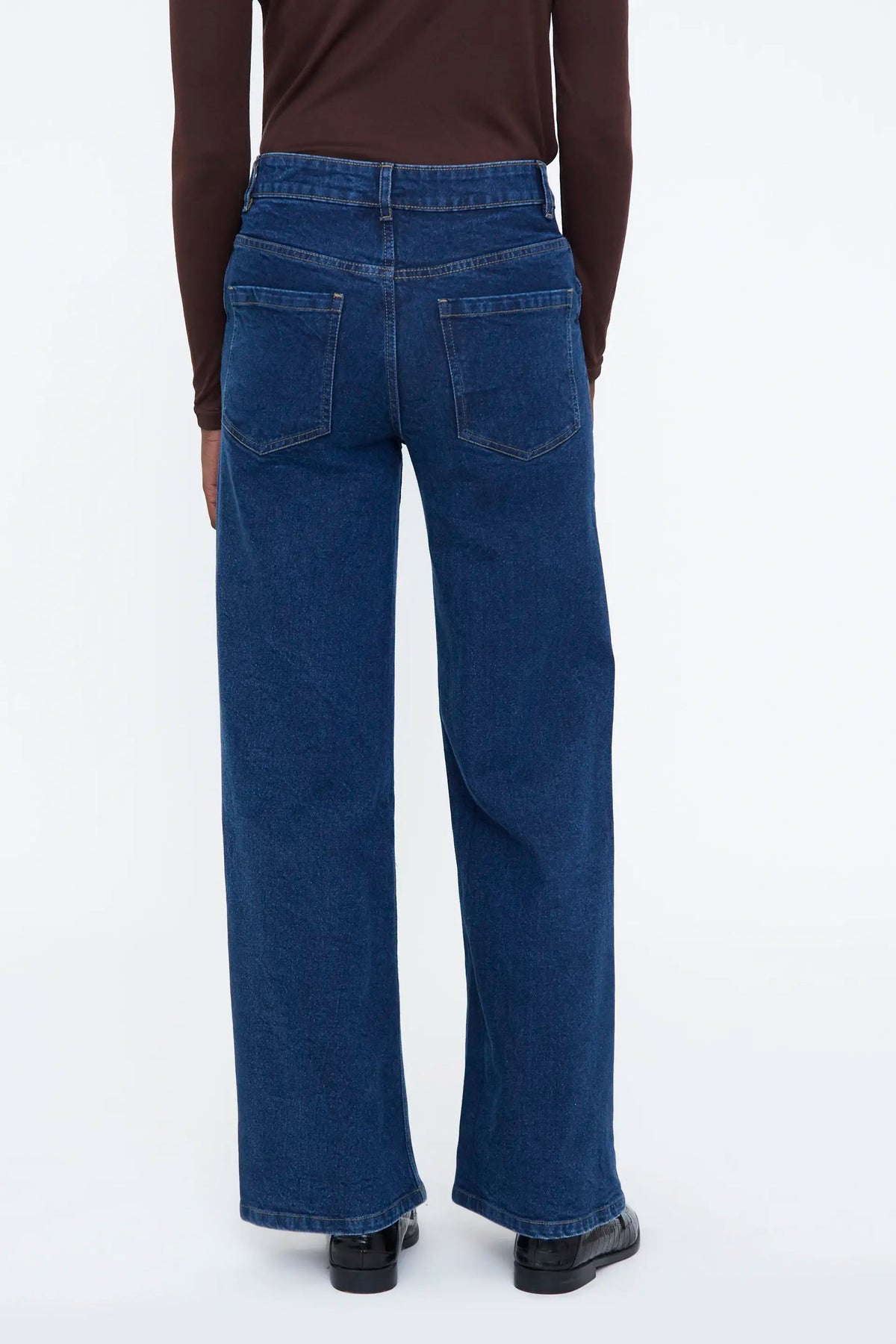Jeans basic blu navy
