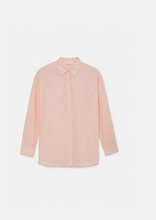 Carica l&#39;immagine nel visualizzatore di Gallery, Camicia a maniche lunghe in tessuto tecnico rosa
