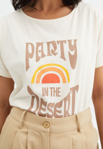 T-shirt di cotone "Party in the Dessert"