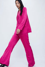 Carica l&#39;immagine nel visualizzatore di Gallery, PANTALONI IN JACQUARD ROSA

