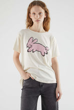 Carica l&#39;immagine nel visualizzatore di Gallery, Maglietta di cotone con stampa di coniglio
