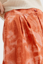 Carica l&#39;immagine nel visualizzatore di Gallery, Pantaloni dritti in popeline di cotone tie dye
