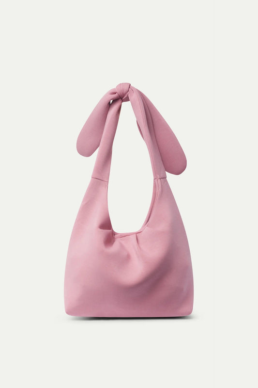 BORSA A TRACOLLA IN NEOPRENE ROSA