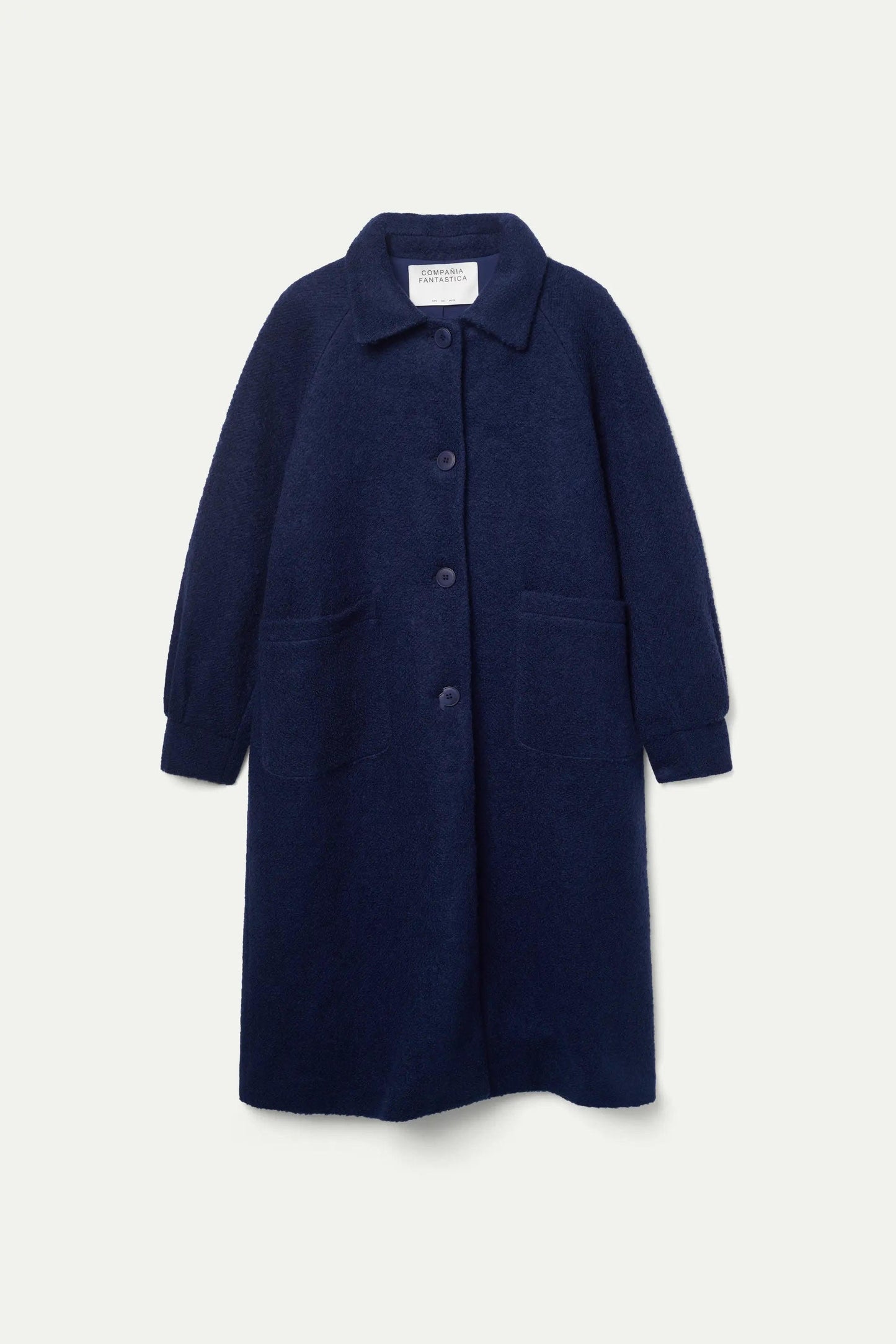 CAPPOTTO MIDI BLU NAVY