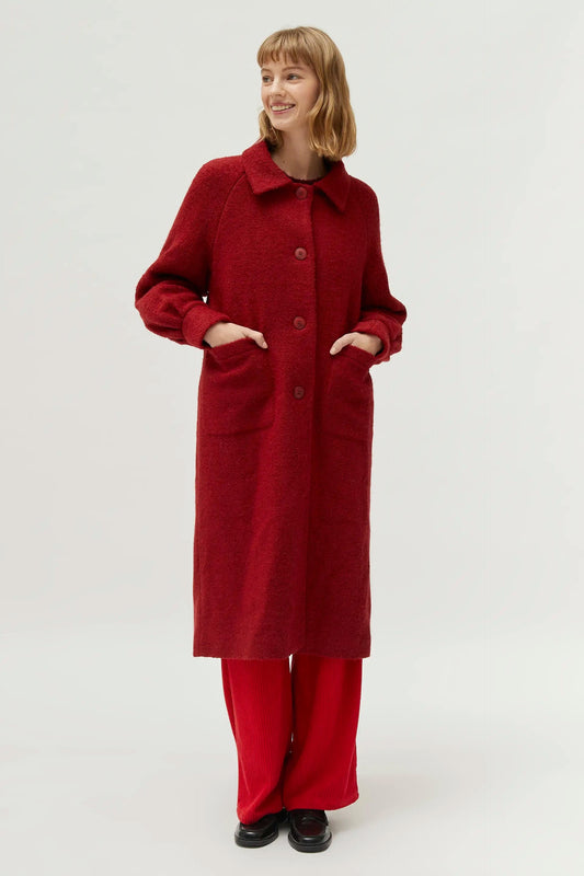 CAPPOTTO MIDI ROSSO