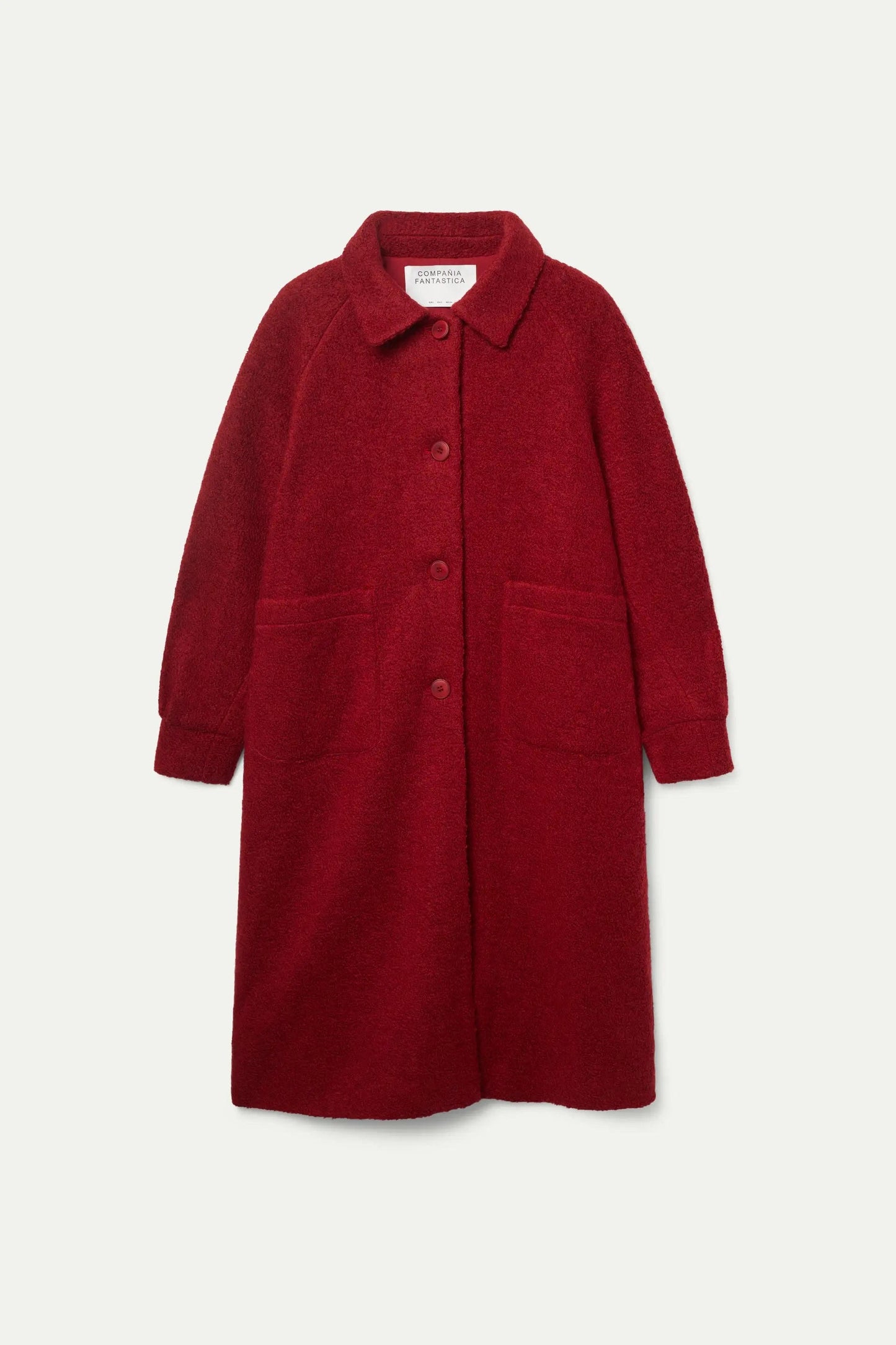 CAPPOTTO MIDI ROSSO
