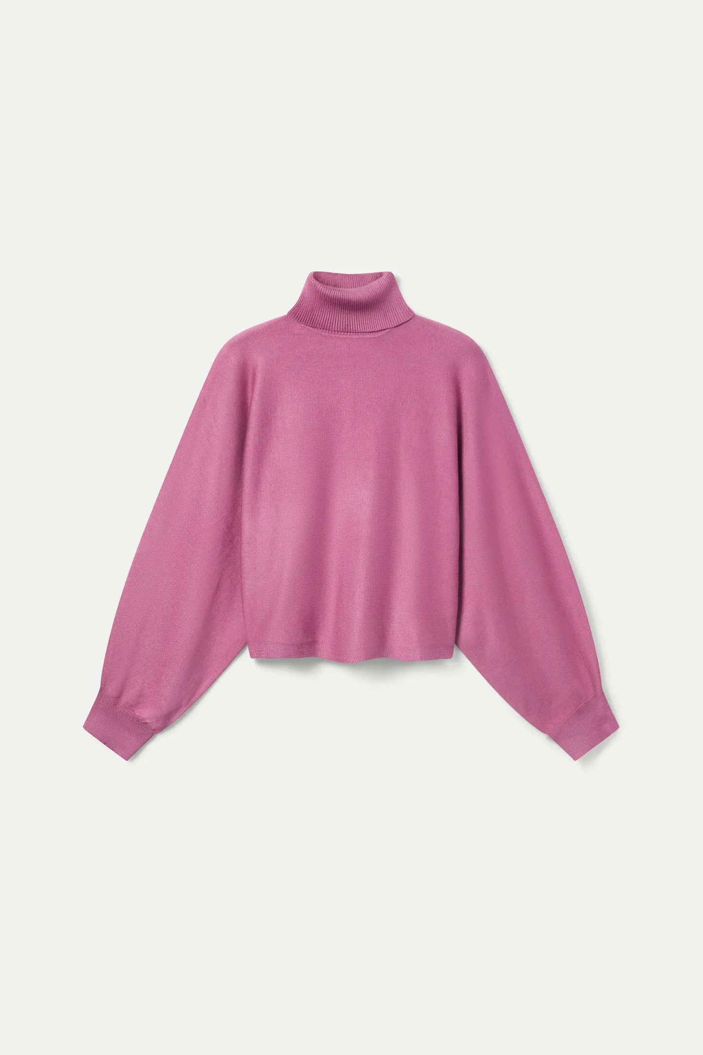 MAGLIONE ROSA DOLCEVITA LAVORATO A MAGLIA