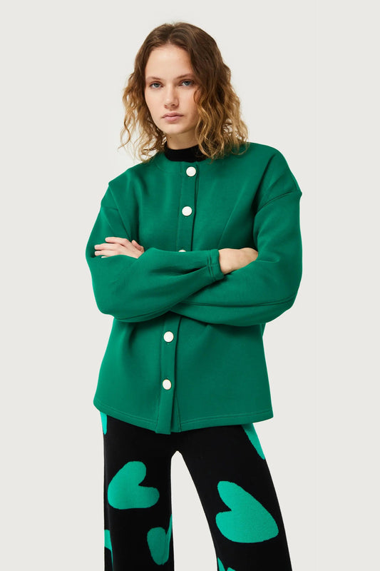 GIACCA VERDE IN NEOPRENE