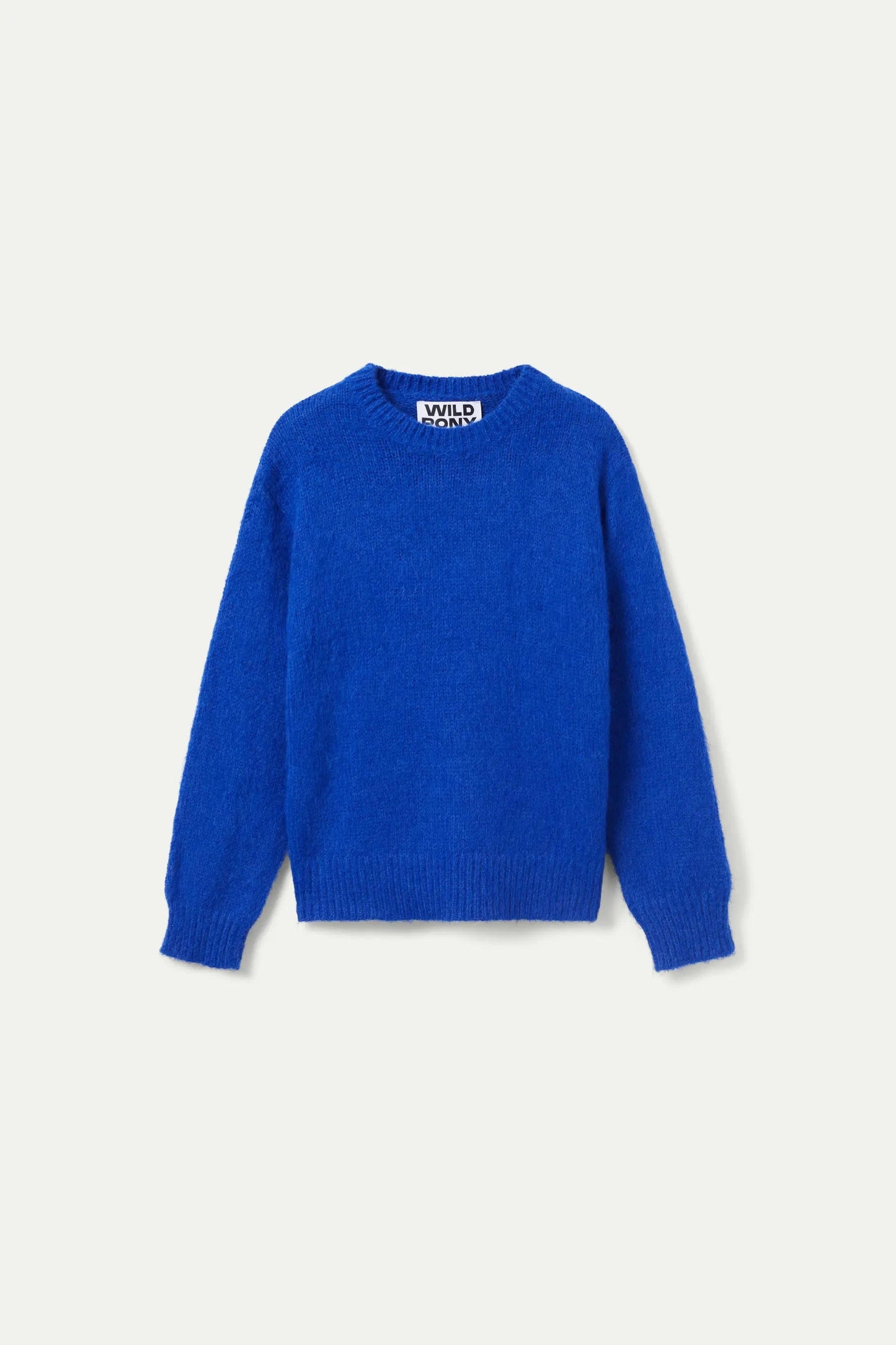 MAGLIONE BLU IN MAGLIA MORBIDA